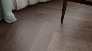 Herringbone laminate flooring  EIR surface